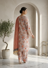 Stitched suit by Waniya Awais